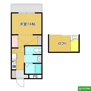 フレミールI【3階】の間取り