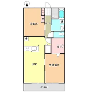 ルミエール【2階】の間取り