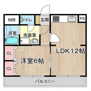 大正メゾン【1階】の間取り