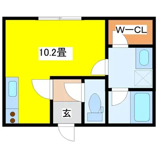 ZANAC【1階】の間取り