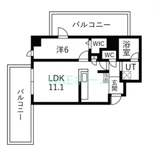 SHOTO参番館【5階】の間取り