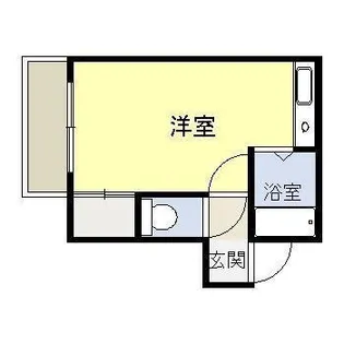 コーポ亜夢【2階】の間取り