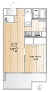エルテ下馬【3階】の間取り
