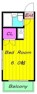 多摩美台ハイツ【1階】の間取り
