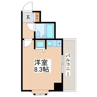 ライオンズマンション梅島第5【4階】の間取り