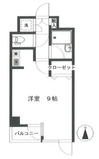 エルモ麻布【2階】の間取り