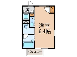 COZY上野毛 YELLOW【2階】の間取り