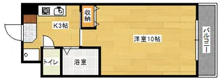 メゾンオートー【2階】の間取り