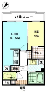 ベルカマラード【3階】の間取り