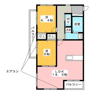 Excel Court Kuwana I【1階】の間取り