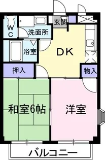エテルナメゾン【2階】の間取り
