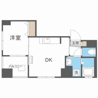 メゾン・ド・ヴィレ桑園【8階】の間取り