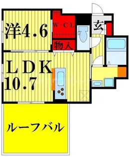 Bonheur Dear Court【5階】の間取り