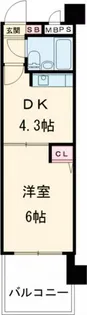 三協・寿崎グリーンコート福生【2階】の間取り