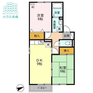 フォーレスト久山 A棟【2階】の間取り