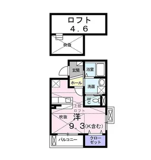 サニーコート62【2階】の間取り