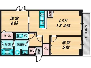 Villa Parasore【1階】の間取り