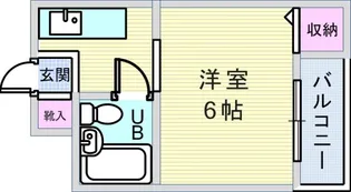 豊中ニューハイツ【2階】の間取り