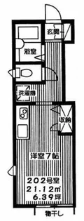 アリス広尾【2階】の間取り