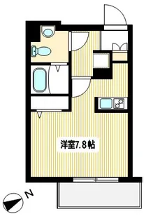 ベルス登戸【6階】の間取り