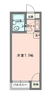 アップルハウス井土ヶ谷寮【2階】の間取り