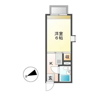 レジデンス松が丘【1階】の間取り