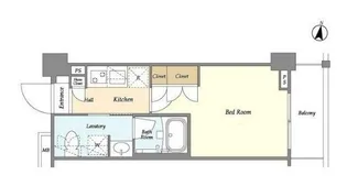 ARKMARK西小山【1階】の間取り