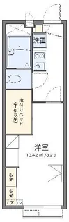 レオパレス大谷静岡大学前II【2階】の間取り