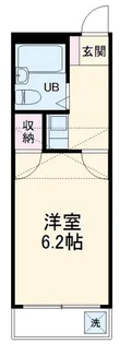 レオパレス南栄第4【2階】の間取り
