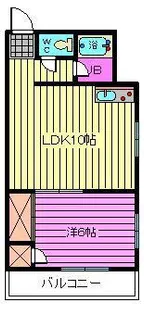 チェリーハウス大宮【1階】の間取り