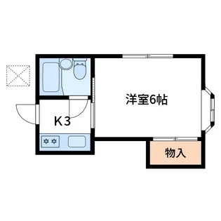 メゾン氏家【2階】の間取り