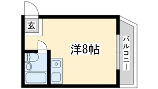 メゾン木川【1階】の間取り