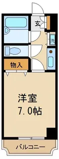 AD日暮【3階】の間取り