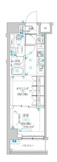 セジョリ上石神井【4階】の間取り