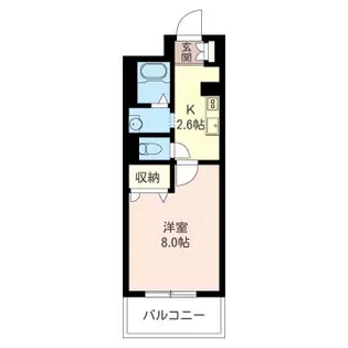 ルミエール ヒル【2階】の間取り