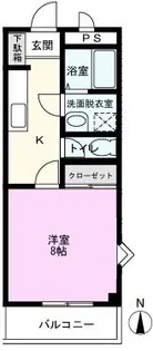 ドエルせんげん台【3階】の間取り