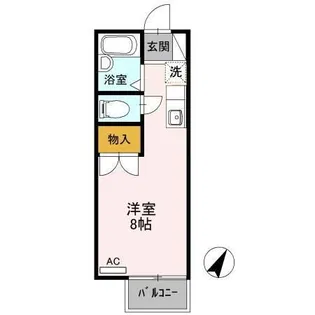 パスウェイシンコー I【2階】の間取り