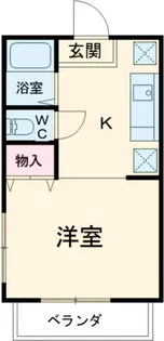 レジデンス渋谷【1階】の間取り