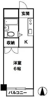 椙本ハイツ【2階】の間取り