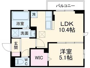 メゾン・ド・マーキュリー【2階】の間取り