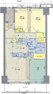 サーパス南町【10階】の間取り