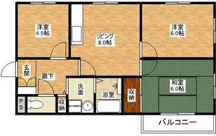 ヒューマニティプラザ【1階】の間取り