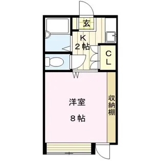 メディカルコーポII【4階】の間取り