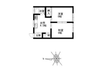 埼玉県比企郡ときがわ町大字玉川字細山2878-2【1階】の間取り