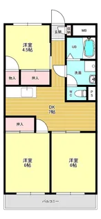 プレジデントハウス松浦【4階】の間取り