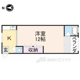 グランコート2番館【2階】の間取り