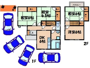 広島県安芸郡熊野町平谷1【一戸建】の間取り