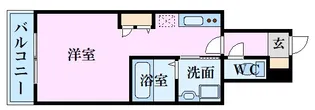 月光東蟹屋【8階】の間取り
