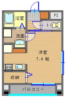 EastOneカイザーズ【5階】の間取り