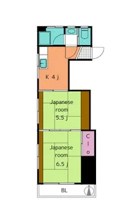 大滝ハイム【2階】の間取り